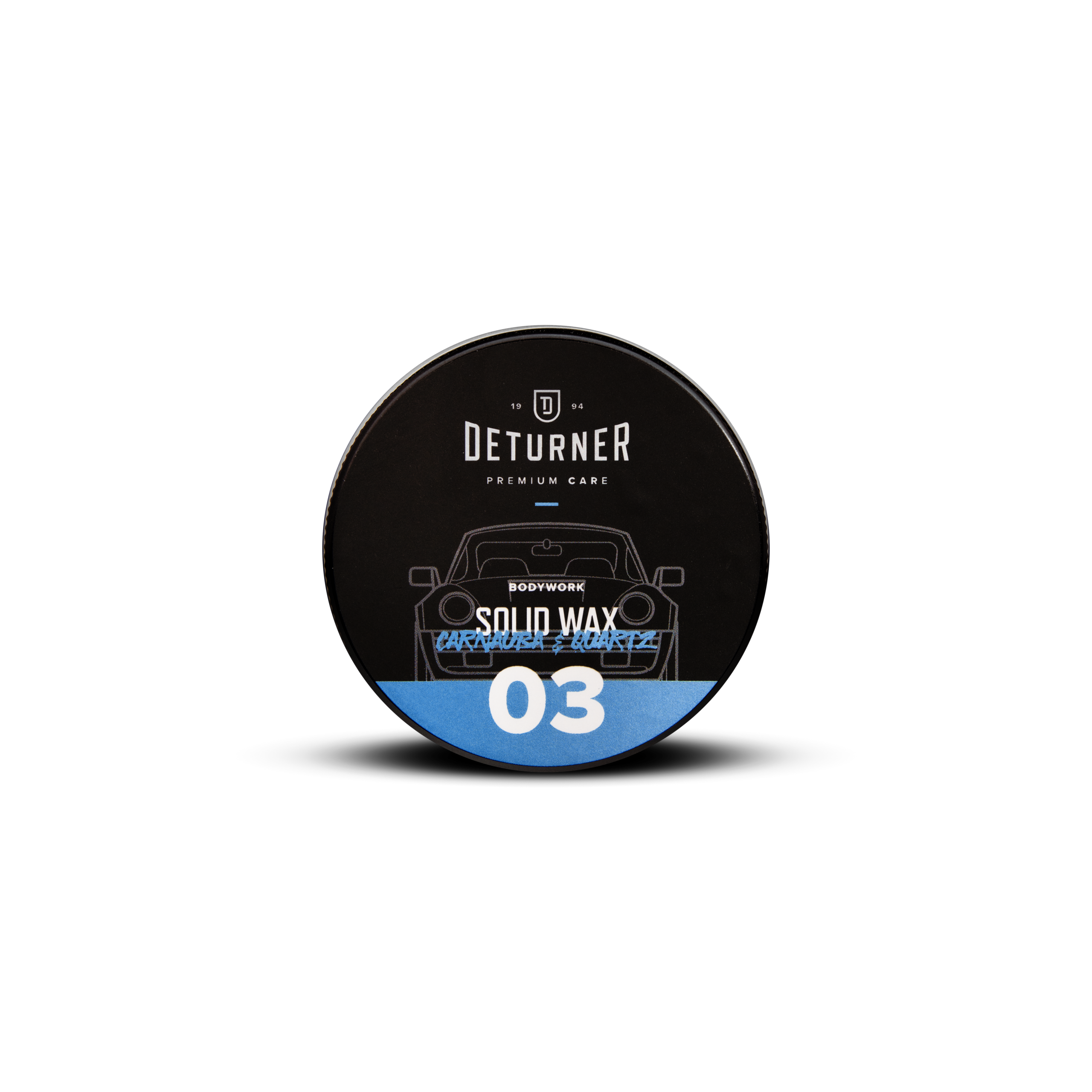 Solid Wax Carnauba & Quartz 50g Deturner